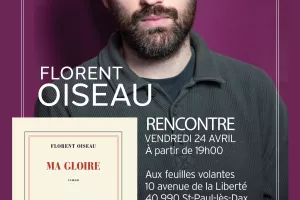 Rencontre littéraire avec Florent Oiseau