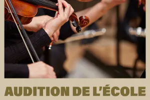 Audition de l’École de musique
