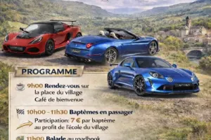 1ère journée du partage des passionnés d'automobiles sportives et historiques