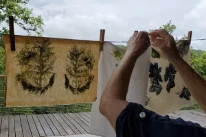 Les "Rendez-vous Nature" en famille : "Impressions végétales" au Jardin Bourian