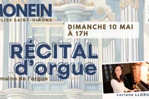 Récital d'orgue : Loriane LLORCA
