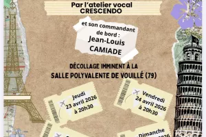 Spectacle "Crescendo – Ici et ailleurs" à Vouillé