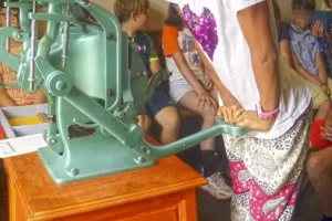 Atelier : l'imprimerie
