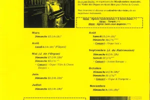 Orgues en Albret - Concert "orgue seul"