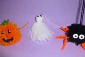 Halloween - La Tour Nivelle - Atelier les pompons d’Halloween