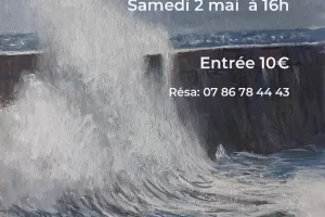 Granville Super-iodé ! > Vidéoprojection sur grand écran des peintures de l'artiste granvillais François Bihorel