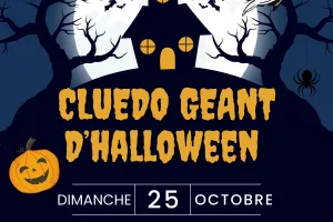Cluedo Géant Spécial HALLOWEEN