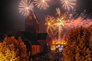 Journée festive et feu d'artifice