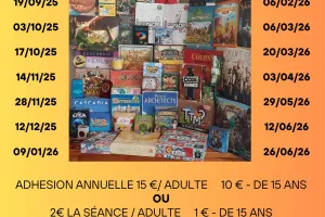 Soirée jeux de société