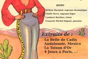 OPÉRETTES DE FRANCIS LOPEZ PAR CHANTS  DE SI DE LA
