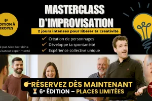 Masterclass d’Improvisation Théâtrale à Troyes – 6è édition - Tricatch Impro