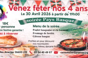 4ème anniversaire de la Cave Atelier d'Arôme