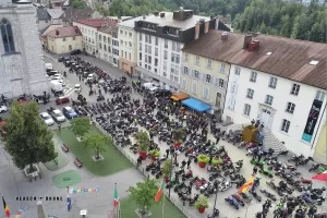 Rassemblement des motards - 1001 virages