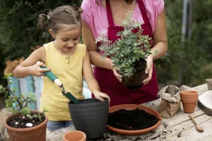 Atelier de jardinage pour les enfants - Vacances de Pâques