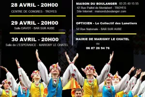 Danses folkloriques & chants ukrainiens