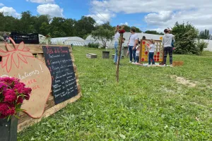 Fête de la fraise, à la Cueillette de l'Aragnon