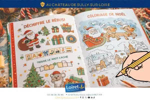 ?? Parcours Énigmes livret jeux enfant : « Noël à travers les Âges »