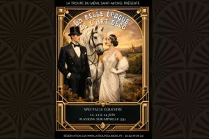 Spectacle équestre : La Belle époque de l'Art déco