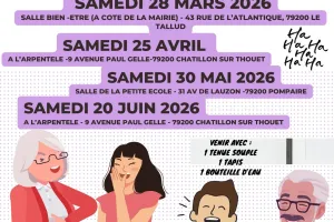 Yoga du rire à Pompaire