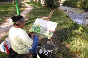 Journée des peintres dans la rue - Châteauneuf-sur-Cher