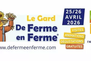 Le Gard de fermes en fermes