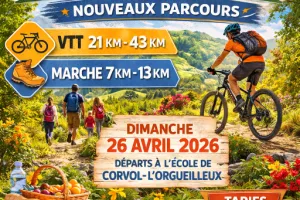 Rando VTT & marche de l’école de Corvol-l'Orgueilleux - Nouvelle édition