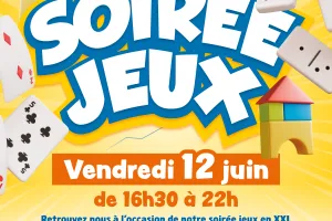 Soirée jeux avec la ludothèque