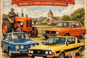 Rassemblement de véhicules anciens