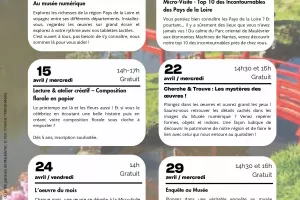 Les richesses des Pays de la Loire, à la Micro Folie Vallée du Thouet