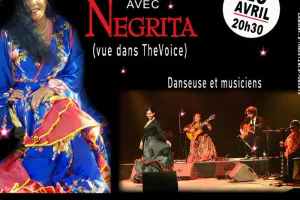 DINER/SPECTACLE NEGRITA - 25 AVRIL 2026 - 20H30