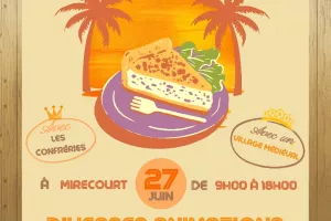 Braderie de la Taste Quiche de Mirecourt