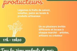 Marché de producteurs à la Ferme des 3 Tilleuls