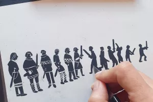 Jeudi des thés - Hélène Balcer - résidence d'artistes des Fours à Chaux