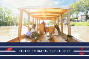 Balade en bateau sur la Loire