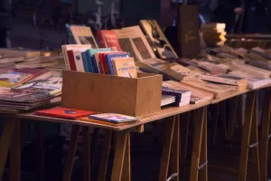 Marché aux livres d'occasion