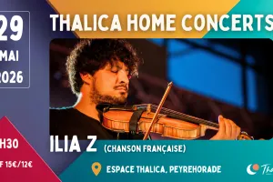 Thalica Home Concerts : Ilia Z (Chanson Française)