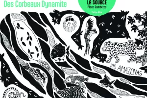 Exposition "Entre deux rives" des Corbeaux Dynamite
