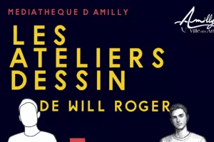 Les ateliers DESSIN de Will Roger à la médiathèque - Atelier perfectionnement