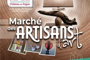 Marché des artisans d'art du château de Pagax