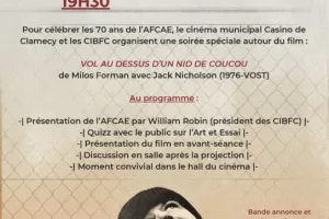 Soirée spécial autour du film "Vol au-dessus d'un nid de coucou" de Milos Forman
