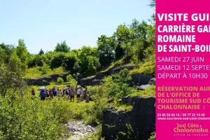 Visite guidée de la carrière de Saint-Boil