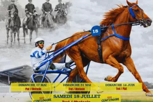 Centenaire de la Société des Courses Grande fete sur l'hippodrome nombreuses animations