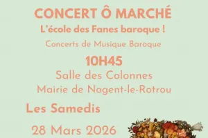 Concert Ô Marché - Avril 2026
