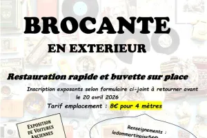 Brocante et exposition voiture ancienne