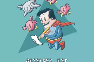 Dessiner est un super pouvoir - stage Les techniques sèches