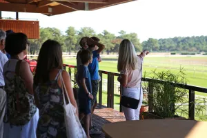 Visite privilège à l'hippodrome, un jour de courses