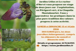 Stage Apiculture en Périgord