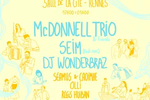 MCDONNELL TRIO & NAIADE PRODUCTIONS : 20 ans de musique et de tournées !