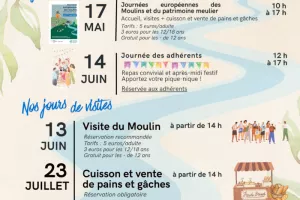 Journée européenne des Moulins et du patrimoine meulier