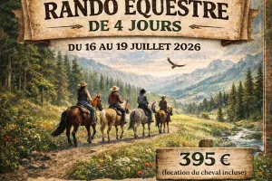 Rando équestre de 4 jours